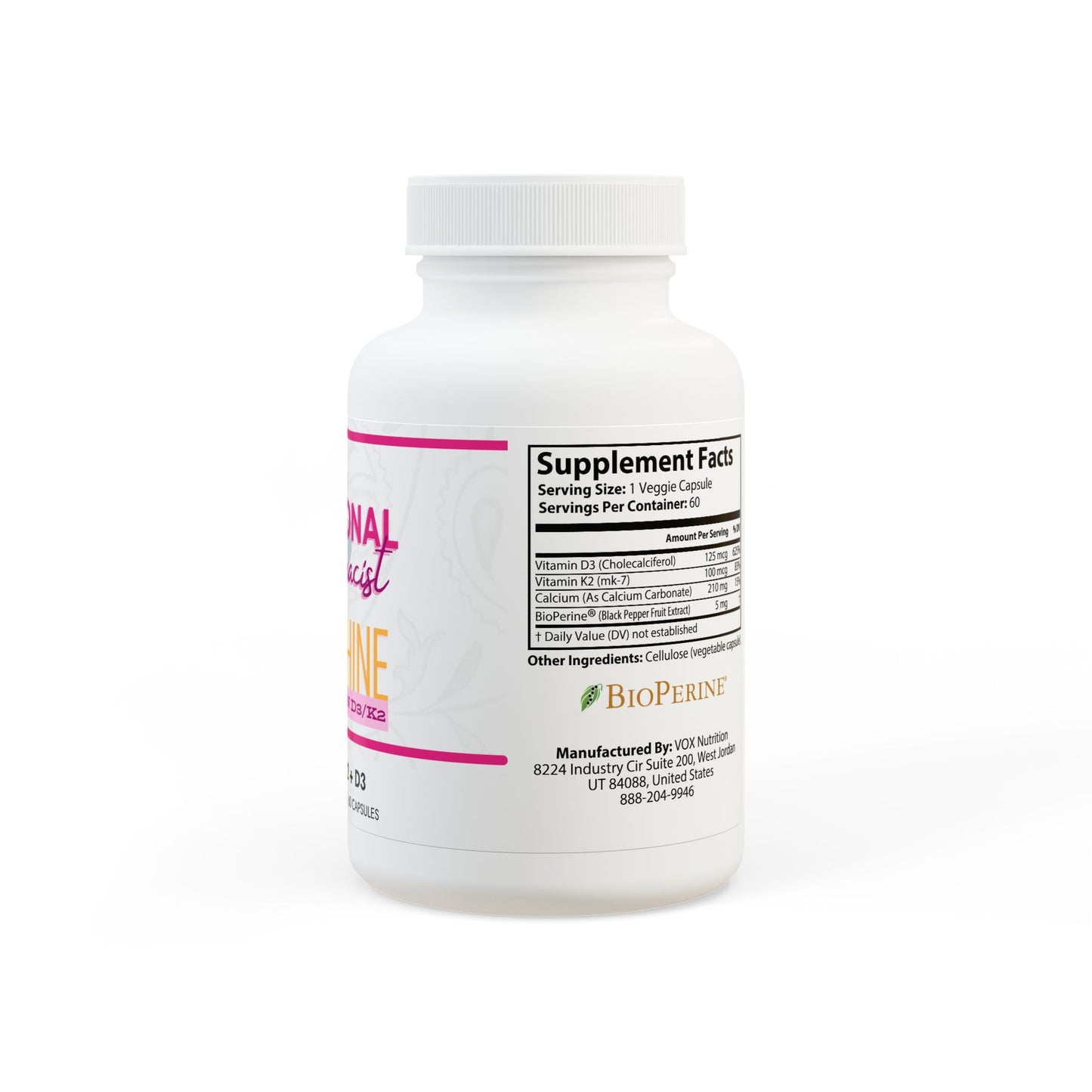 Sunshine Vitamin D3 + K2 Supplement