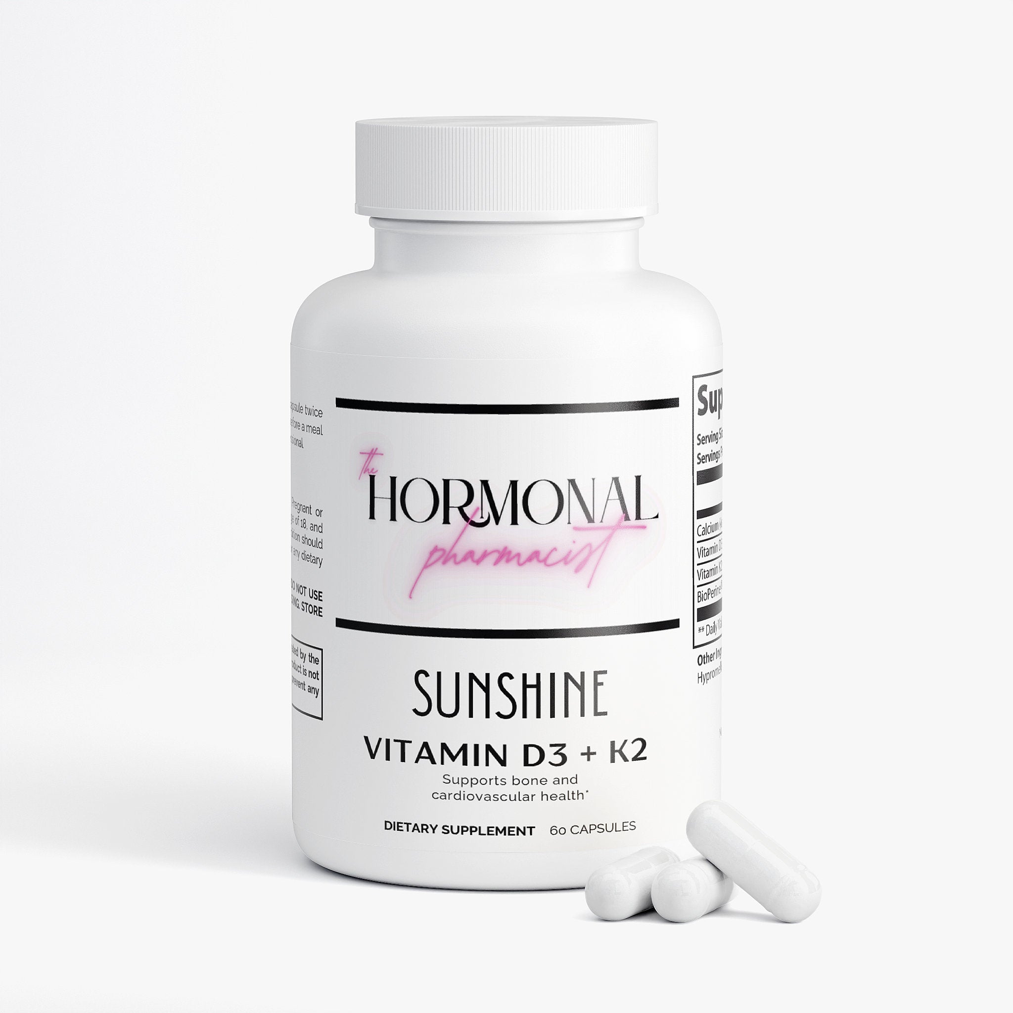 Vitamin D3/K2/Calcium Sunshine
